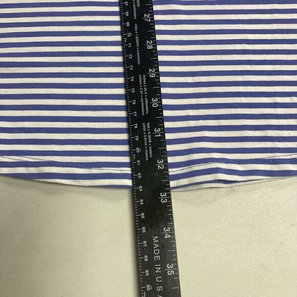 OLD‎ NAVY Women’s Blue & White striped Nautical shift  Dress Size Medium - Picture 5 of 7